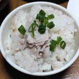 旬！新玉豚肉ごはん